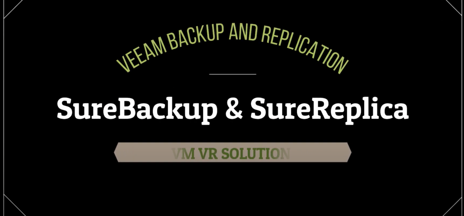 SureBackup VEEAM BACKUP ( SQL )